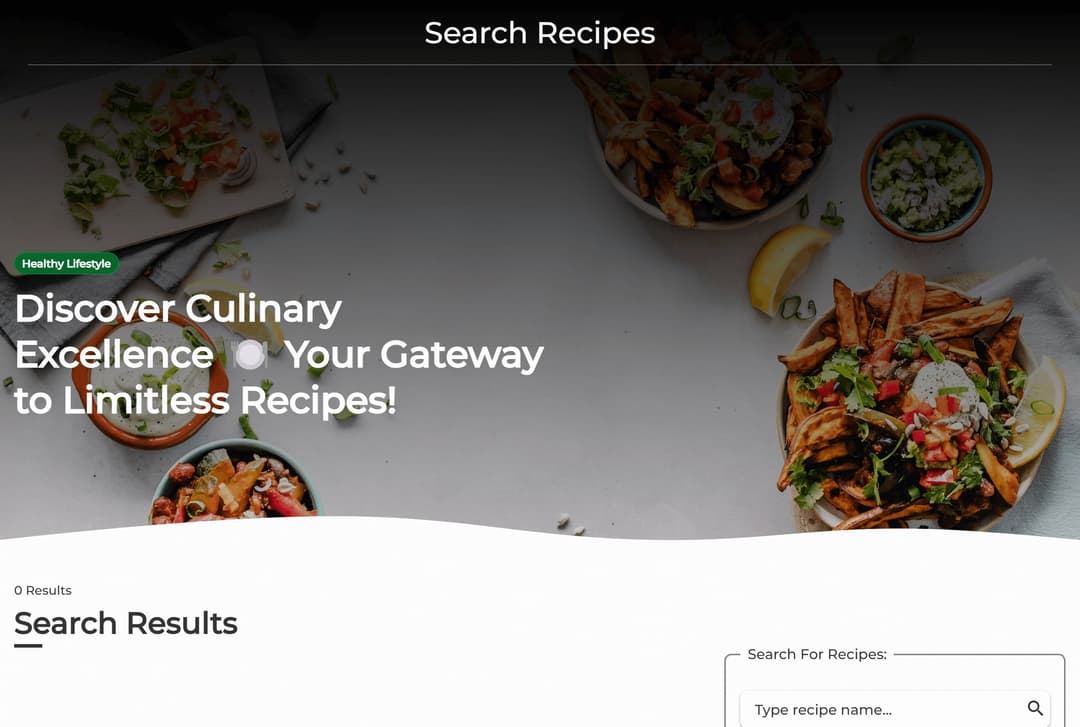 Search Recipes